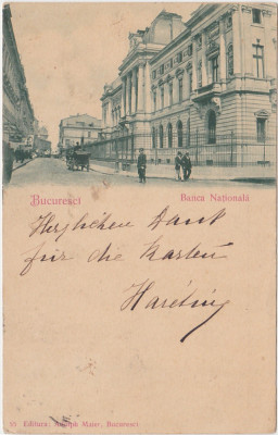 CP Bucuresti Bucuresci Banca Nationala ND(1900) foto