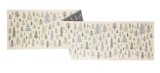 Traversa masa Craciun Greenwood textil multicolor 183x33 cm
