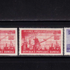 RO 1950 LP 263 "Planul de stat ", serie , MNH