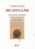 Recapitulări - Paperback brosat - Vasile Igna - Limes