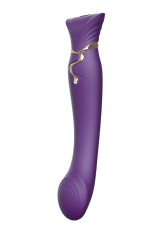 Vibrator Queen G-Spot Puls Wave Purple Heating Bluetooth App Control foto