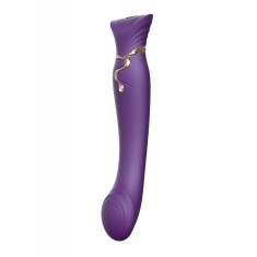 Vibrator Queen G-Spot Puls Wave Purple Heating Bluetooth App Control