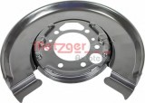 Protectie stropire,disc frana MERCEDES SPRINTER 2-t platou / sasiu (901, 902) (1995 - 2006) METZGER 6115008