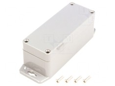 Carcasă universală cu dimensiuni 35mm x 90mm x 35mm și lame de fixare