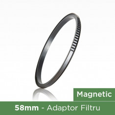 XUME Adaptor Magnetic de Obiectiv pentru Suport Filtru cu Dimetrul de 58mm foto