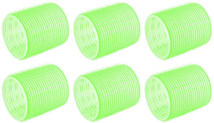Role De Păr Bigudiuri Pentru Păr Cu Elemente De Auto-Fixare Velcro 64Mm 6 Buc.