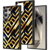 Hus&Auml; pentru samsung galaxy s25 ultra, dc cobalt marble, protec&Egrave;ie camer&Auml;, anti&Egrave;oc, design slim, art deco
