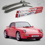 Cumpara ieftin Ștergătoare Porsche 911 964 1989-1993 | Set Față Flat &ndash; TeamCar&reg;
