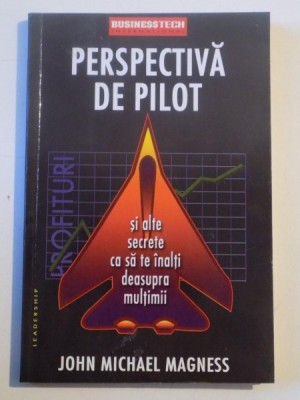 PERSPECTIVA DE PILOT SI ALTE SECRETE CA SA TE INALTI DESUPRA MULTIMII de JOHN MICHAEL MAGNESS foto