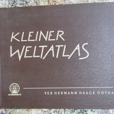 KLEINER WELTATLAS VEB HERMANN HAACK GOTHA