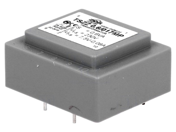 Transformator &icirc;ncapsulat 0,6VA 7,5V