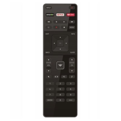Telecomanda pentru Vizio XRT122, x-remote, Netflix Amazon iHeart Radio, Negru foto