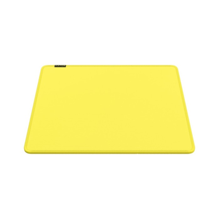 Mousepad hator tonn evo m material cauciuc dimensiuni 360 ? 300 ? 4 mm galben