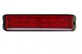 Stroboscop Auto Profesional 6 LED MTX FWL Rosu, Avertizare, 4 Moduri Flash, Sincronizare, Omologare ECE, IP67, Fabricat in Romania
