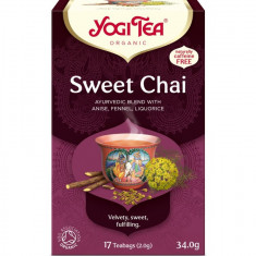 Ceai bio Dulce, 17 pliculete 34g Yogi Tea