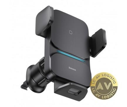 Incarcator Auto Wireless Baseus Wisdom 15W 1.67A Negru CGZX000001