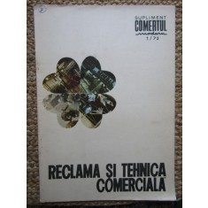 REVISTA RECLAMA SI TEHNICA COMERCIALA NR 1 1972