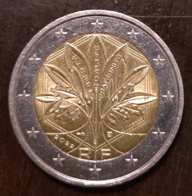 Moneda Franta - 2 Euro 2022 foto