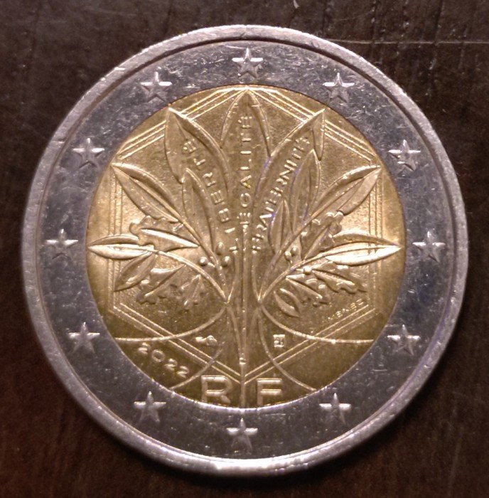 Moneda Franta - 2 Euro 2022