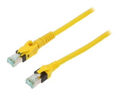Patch cord galben S/FTP Cat6a 7,5m foto