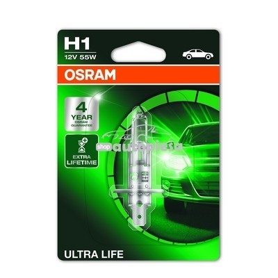 Bec Osram H1 Ultra Life 12V 55W 64150ULT-01B foto
