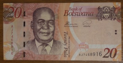 20 pula Botswana foto