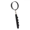 Lupă Telescopică, Diametru 6cm, Extensie 47cm, M&acirc;ner Antiderapant, Negru, Oem