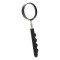 Lupă Telescopică, Diametru 6cm, Extensie 47cm, M&acirc;ner Antiderapant, Negru