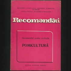 POMICULTURA - RECOMANDĂRI PRODUCȚIE POMI FRUCTIFERI - PĂR MĂR VIȘIN COACĂZ AFIN