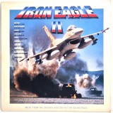 Various &lrm;&ndash; Iron Eagle II ( soundtrack ) VG+ / VG+ vinil LP disc Epic Europa 1988