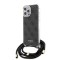 Husa Guess Crossbody Cord 4G Print iPhone 15 Pro Max, negru, GUHCP15XHC4SEK