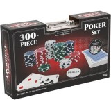Premium Classics - 300pcs Poker Chip set - Set cu 300 jetoane de poker, in cutie metalica