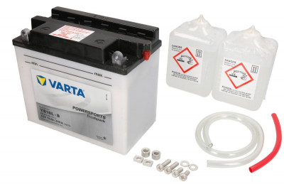 Baterie Moto Varta Powersports 19Ah 12V YB16L-B VARTA FUN foto