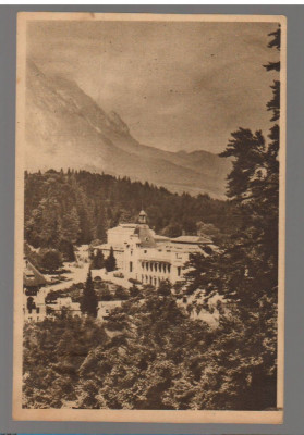 CPI B 12279 CARTE POSTALA - SINAIA. VEDERE DIN PARC, 1956, RPR foto