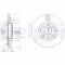 DELPHI BG2407 Disc frana