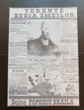 TERENTE. Zodia zmeilor - Doina Popescu-Brăila (cartea prezintă autograful autoarei)