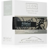 Millefiori Icon Vanilla &amp; Wood parfum pentru masina 1 buc