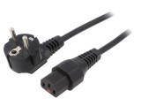Cablu Alimentare Unghiular 4m Negru CEE 7/7 la IEC C13