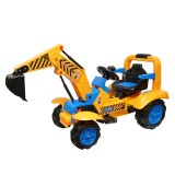 Excavator electric pentru copii 3-6 ani LETU cu baterie 6V