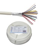 Cumpara ieftin Cablu de alarma 12 fire ecranate, cupru integral, 100m - Eraya AL11222-100