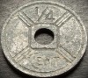 Moneda exotica 1/4 CENT - INDOCHINA (6 STATE), anul 1942 *cod 4939 = WW2, Asia