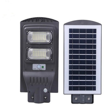 Lampa solara cu panou solar si senzor lumina,100W Jortan JT-G-100G foto