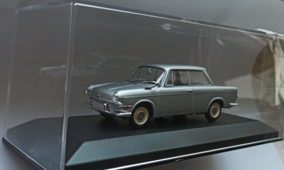 Macheta BMW 700 LS 1960 silver - Minichamps 1/43 foto