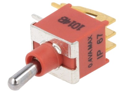 Comutator basculant DPDT ON-ON, IP67 foto