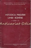 Metodica Predarii Limbii Romane V-VII, Editura Didactica si Pedagogica, Bucuresti 1955, 462 Pagini