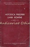 Metodica Predarii Limbii Romane - La Clasele V-VII