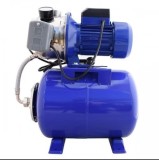 Hidrofor inox Campion AUTOJS100 CMP1215, pompa 1500W (1.5kW), vas expansiune 24L, debit 75L/min, Hmax 52m, aspiratie 9m, 220V, racord 1", IP44