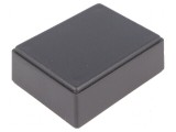 Carcasă universală ABS neagră 59mm x 76mm x 27mm