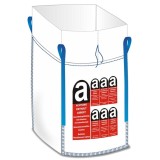 Big Bag pentru azbest cu șorț, capacitate portantă 1000 kg, 90 x 90 x 110 cm #1, 3 bucăți