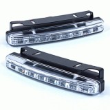 Lumina de zi LED DRL 900lm, 12V, 8W, Universala, Daylight Auto